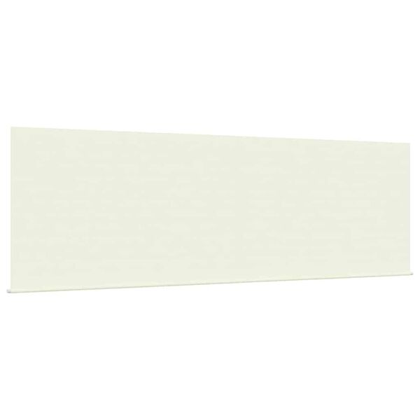 vidaXL Skrovita tenda Krema 400 &times; 300 cm Poliester i aluminij