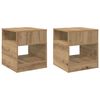 vidaXL Konačna Stolić 2 pcs Umjetnički hrast 40,5 x 40 x 45 cm