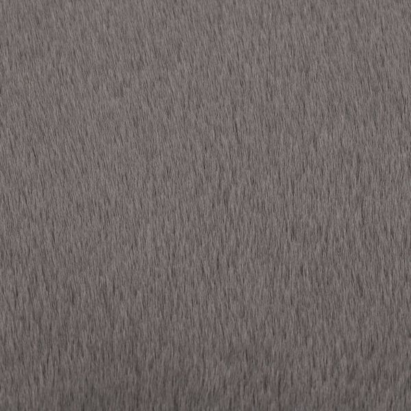 vidaXL Tepih od umjetnog zečjeg krzna 80 cm tamnosivi