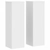 vidaXL Stalci za biljke 2 kom bijeli 25x25x80 cm konstruirano drvo