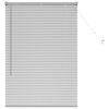 vidaXL Venecijanski zastore Srebrna 130 x 90 cm Aluminij