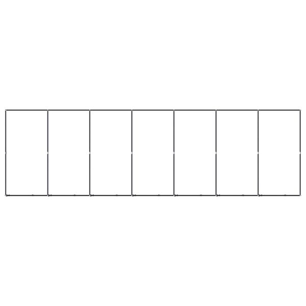 vidaXL Vanjski kavez za pse čelični 12,9 m²