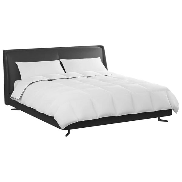 vidaXL Zimska pokrivača s jastukom 3 pcs Bijelo Perje