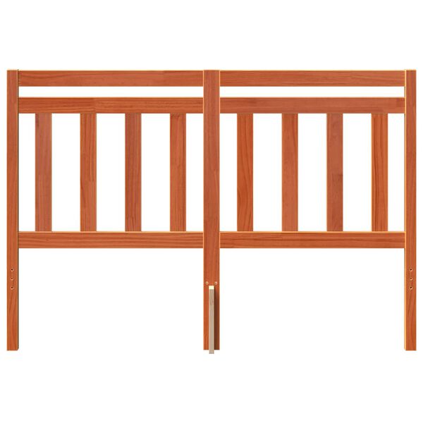 vidaXL Uzglavlje s uzglavljem Vosak smeđa 145,5 x 100 cm