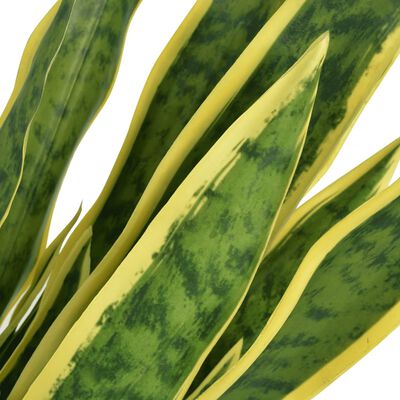 vidaXL Umjetna biljka sanseverija s posudom 65 cm zelena