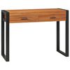 vidaXL Radni stol s 2 ladice 100 x 40 x 75 cm od tikovine