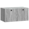 vidaXL TV ormar za zid Siva sonoma 59,5 x 31 x 30 cm Konstruirano drvo