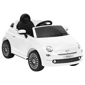 vidaXL Dječji električni automobil Fiat 500 bijeli