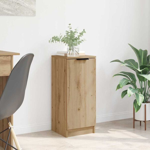 vidaXL Kreveta Umjetnički hrast 30 x 30 x 70 cm Konstruirano drvo