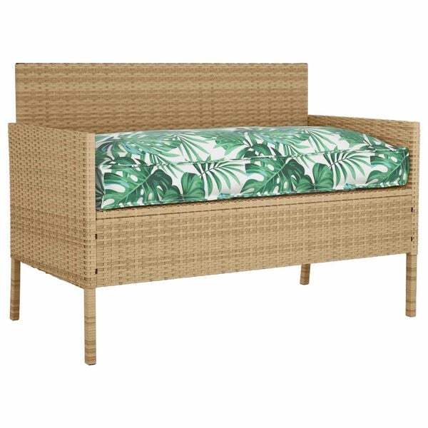 vidaXL Jastuk List Uzorak lista 120 x 60 x 12 cm Oxford tkanina