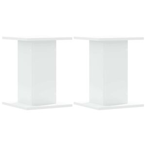 vidaXL Stalci za zvučnike 2 kom bijeli 30x30x40 cm konstruirano drvo