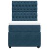 vidaXL Box spring krevet s madracem plavi 90x190 cm bar&scaron;unasti