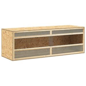 vidaXL Terarij od konstruiranog drva 144 x 46 x 48 cm