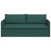 vidaXL Sofa Tamnozelena 196 x 82 x 85 cm tkanina