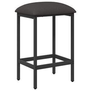 vidaXL Barska stolica Tamnosiva 40 x 32 x 64 cm Konstruirano drvo
