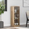 vidaXL Highboard Umjetnički hrast 35 x 37 x 109 cm Konstruirano drvo