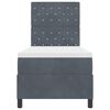 vidaXL Krevet s opruga kutije s madracem Tamno siva 80 x 200 cm Bar&scaron;un