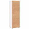 vidaXL Highboard FLORIN Bijelo 60 x 35 x 182 cm Konstruirano drvo