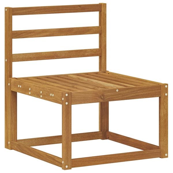 vidaXL Set vanjskih sofa s jastukom 4 pcs Prirodna i krem