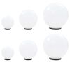 vidaXL 6-dijelni set LED kuglastih svjetiljki 20/30/40 cm PMMA