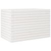 vidaXL Vrtna sadilica bijela 70x40x45,5 cm od masivne borovine