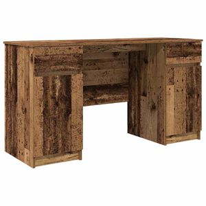 vidaXL Stol Staro drvo Konstruirano drvo 140 x 49 x 76 cm