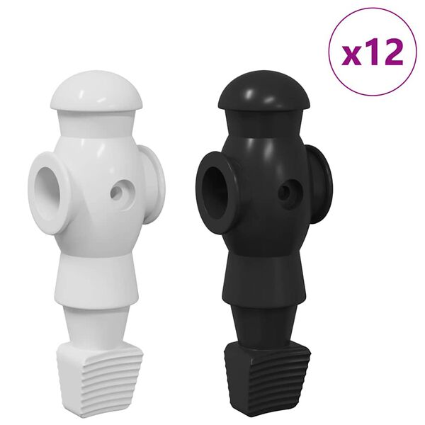 vidaXL Igrači za stolni nogomet 3.6 x 3.1 x 10.8 cm 24 pcs