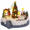 vidaXL Dekoracija Božićnog Sela 22 x 21,5 x 17 cm Plastika &Scaron;areni