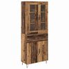 vidaXL Highboard Staro drvo 69,5 x 34 x 90 cm Konstruirano drvo