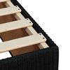 vidaXL Krevet box spring s madracem crni 120 x 190 cm od tkanine