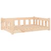 vidaXL Krevet za pse 95,5 x 65,5 x 28 cm od masivne borovine