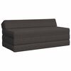 vidaXL Sofa na razvlačenje Tamnosiva 120 x 60 x 49 cm Tkanina