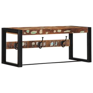 vidaXL Vje&scaron;alica za kapute Vi&scaron;ebojna 80x35x35 cm Obrađeno puno drvo