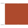 vidaXL Okomita tenda terakota 100 x 1200 cm od tkanine Oxford