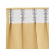 vidaXL Zavjese za blackout s prstenovima 2 pcs Bež 245 x 140 cm