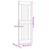vidaXL Vrata NARVIK Prirodna 70 x 210 cm Čvrsta borovina
