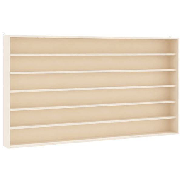 vidaXL Drvena kolekcionarska vitrina sa 6 polica 100x9x55 cm