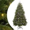 vidaXL Umjetno božićno drvce 240 cm 300 LED lampica Topla bijela