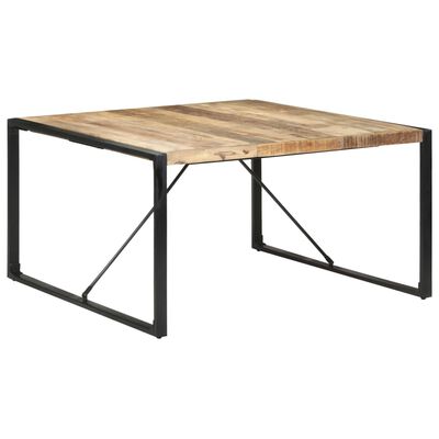 vidaXL Blagovaonski stol 140 x 140 x 75 cm od grubog drva manga