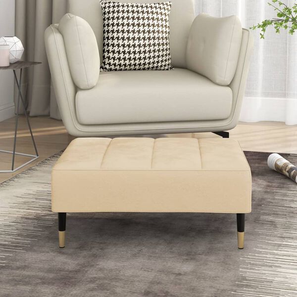 vidaXL Tabure krem 78 x 56 x 32 cm bar&scaron;unasti