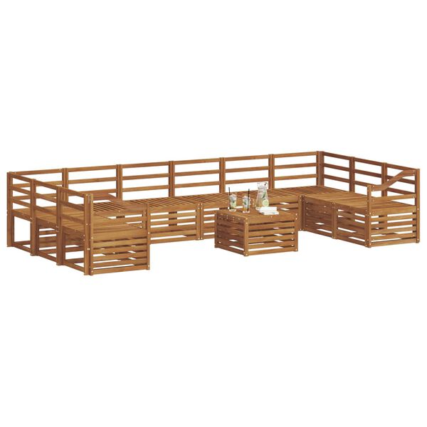 vidaXL Setovi sofa Prirodna Čvrsto drvo akacije