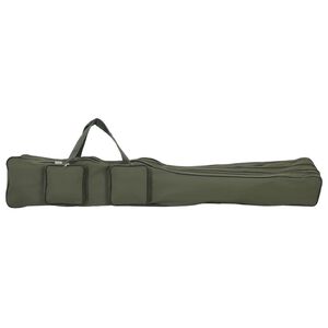 vidaXL Torba za &scaron;tap za pecanje tamnozelena 150 cm od tkanine Oxford