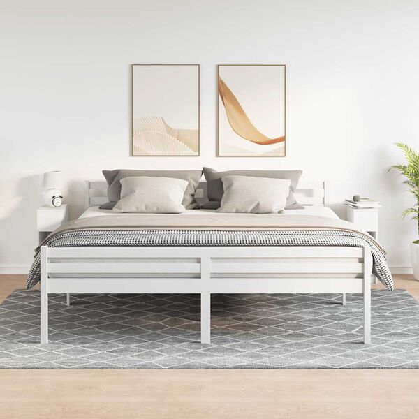 vidaXL Noćni ormarići s ladicom 2 kom bijeli 20x36x60 cm