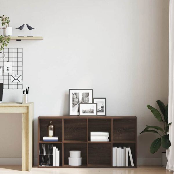 vidaXL Ormarić za knjige Smeđi hrasta 66x30x130 cm konstruirano drvo
