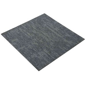 vidaXL Tepih pločica Sivo Nebo 50 x 50 cm 20 kom. PP i bitumen