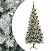 vidaXL Umjetno božićno drvce s kuglicom 180 cm 300 LED lampica