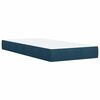 vidaXL Box spring krevet s madracem plavi 100x200 cm bar&scaron;unasti