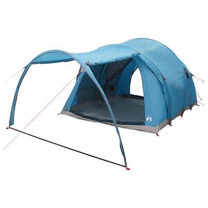 vidaXL Tunelski &scaron;ator 370 x 275 x 210 cm Plava Poliester i čelik