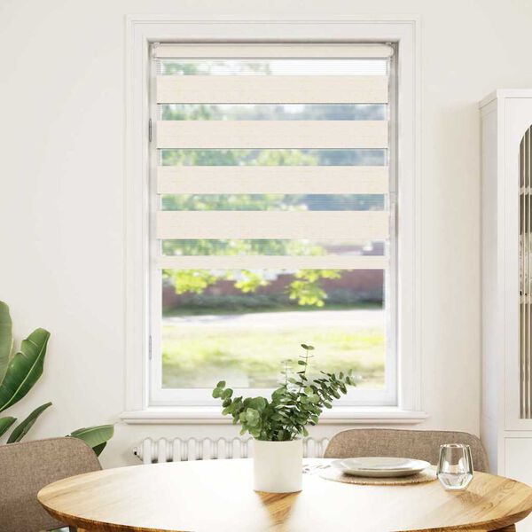 vidaXL Zavjesa zebra 75x100 cm &scaron;irina tkanine 70,9 cm poliester