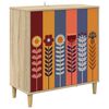 vidaXL Kreveta ESSEN Sonoma 69 x 33 x 75 cm Konstruirano drvo